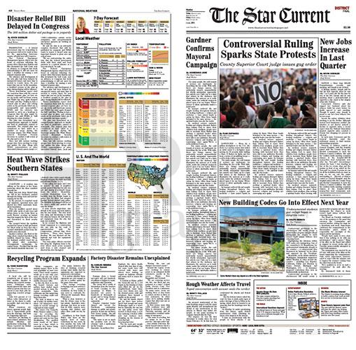 Front Cover - Star Current - Protests