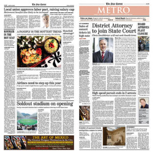 Section Cover - Star Current Metro