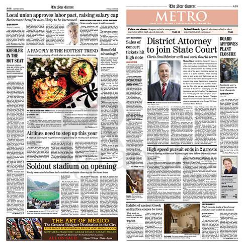 Section Cover - Star Current Metro