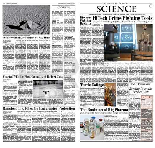 Section Cover - Science
