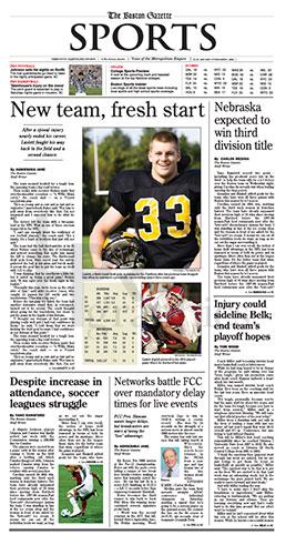 Section Cover - Boston Courier Sports - New Team