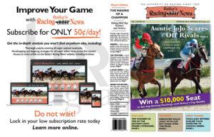 Tabloid Cover - Racing News