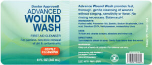 Wound Wash - First Aid Cleanser