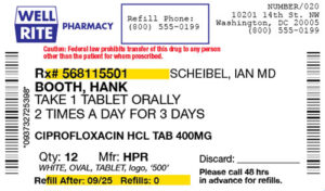 Prescription Label 02