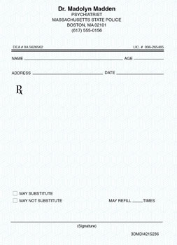 Prescription Pad - Generic