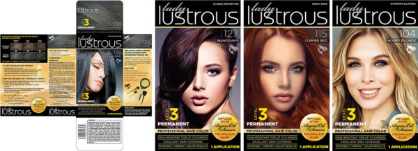 Lady Lustrous Hair Dyes