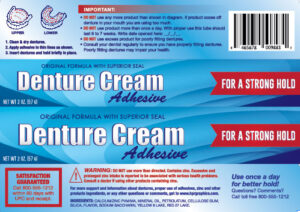 Denture Cream