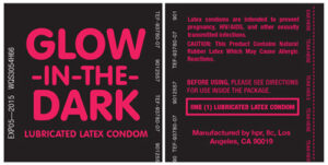 Condom Wrapper - Glow