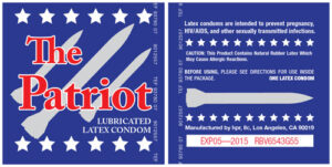 Condom Wrapper - Patriot