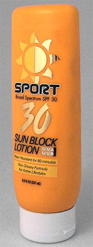 Suntan Lotion - SPF30 - Sport