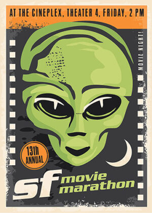 Sci-Fi Marathon - Movie Poster