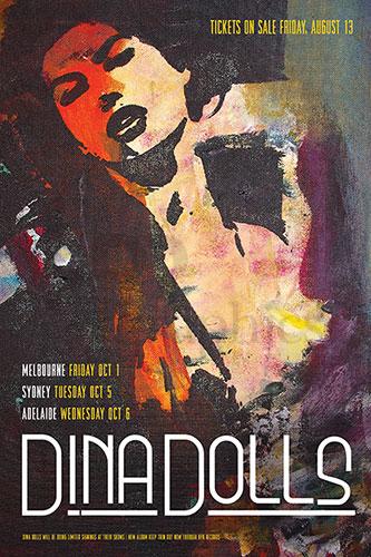 Dina Dolls - Music Poster