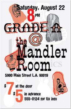 Grade A - Music Poster