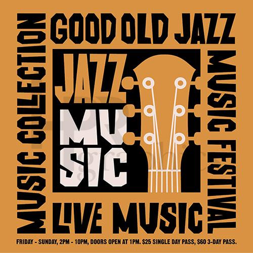 Jazz Festival - Music Poster