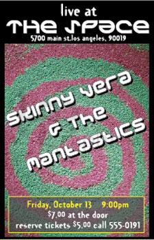 Skinny Vera - Music Poster