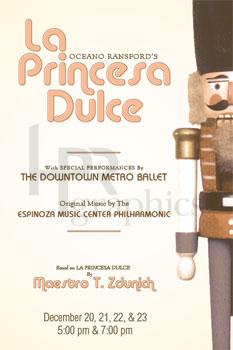 La Princesa Dulce - Theater Poster