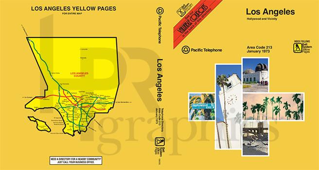 Phonebook - Yellow Pages - Los Angeles - 1973