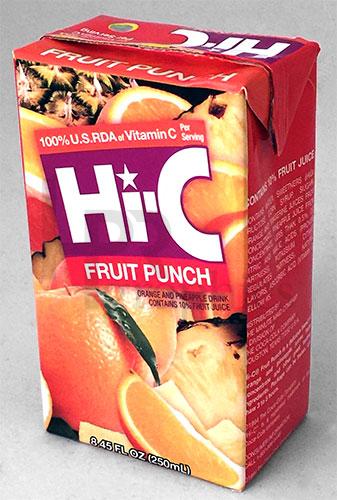 Hi-C Juicebox - Fruit Punch - 1994
