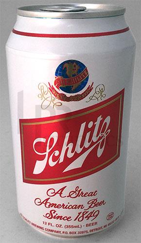 Beer - Schlitz Can - 1990