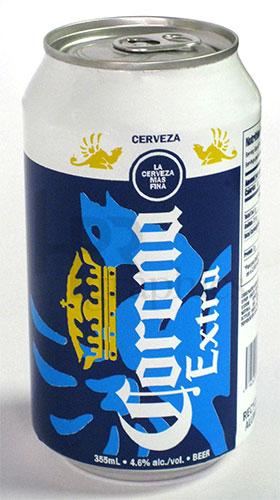 Beer - Corona Extra Can - Pre 2012