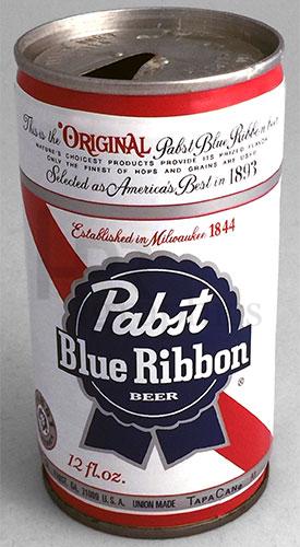 Beer - Pabst Blue Ribbon Can - 1973