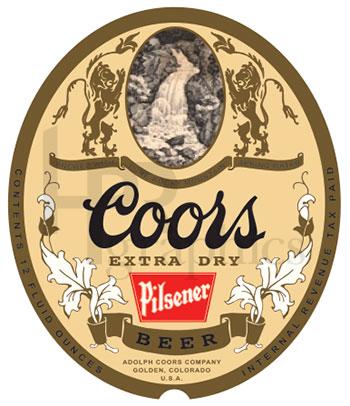 Beer - Coors Bottle - 1940s