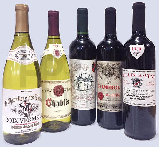 Wine - Assorted Recreations - 1920s - 1930s