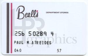 Credit Card - Bealls Deptartment Store - 1980
