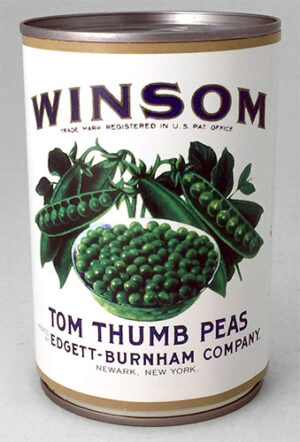 Winsom Tom Thumb Peas - 1940s