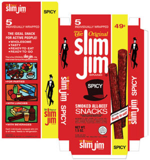 Slim Jim Meat Stick - 1974
