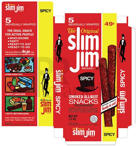 Slim Jim Meat Stick - 1974