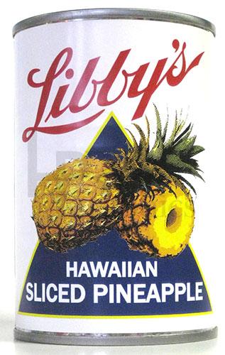 Libby's Sliced Pineapple - 1940s