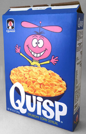 Cereal - Quisp - 1970s