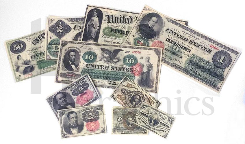 US Currency - 1860s
