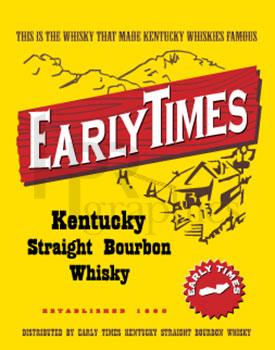 Liquor - Early Times Bourbon - 1940s