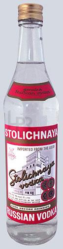 Liquor - Stolichnaya Vodka - 1960