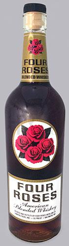 Liquor - Four Roses Whiskey - 1960