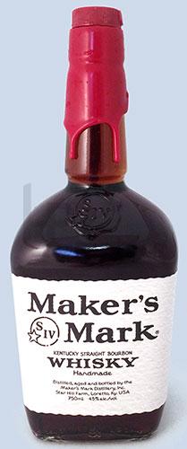 Liquor - Makers Mark Whiskey - 1960