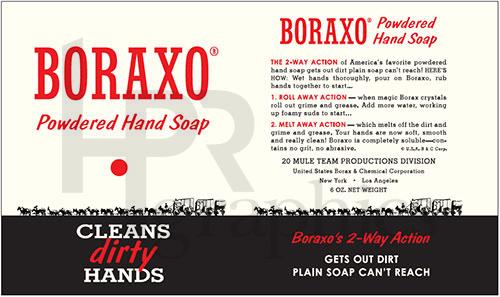 Boraxo Powdered Hand Soap - 1940s