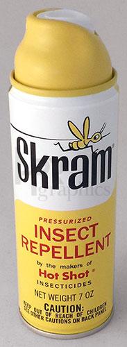 Skram Insect Repellent - 1980s