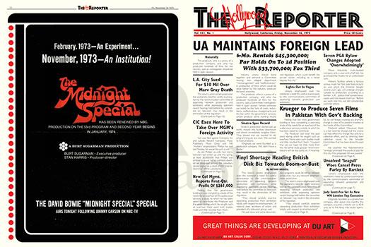 Magazine - Hollywood Reporter - 1973