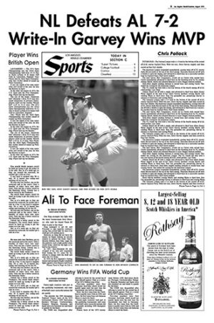 Newspaper - Herald Examiner - Sports - 1973
