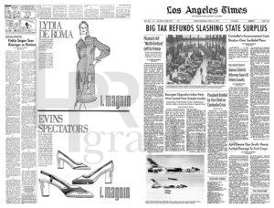 Newspaper - Los Angeles Times - 1973 - 01