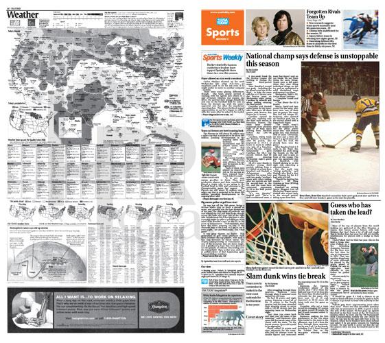 Newspaper - USA Today - Sports - 2007