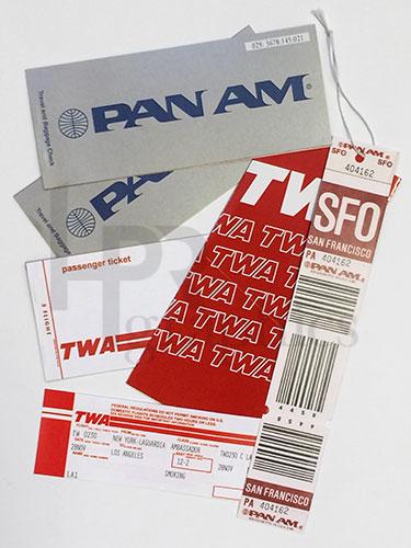Airline - Pan Am & TWA - 1980s