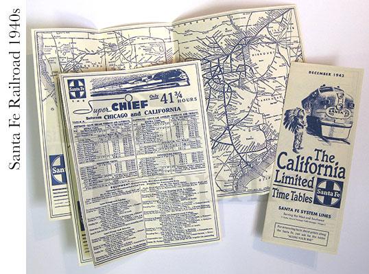 Train Schedule - 1943