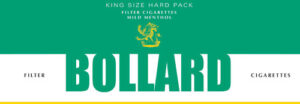 Bollard Menthol - Hardpack Carton