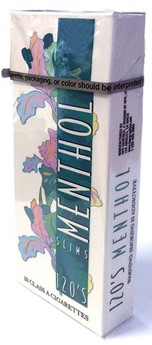 Menthol Slims 120s - Hard Pack