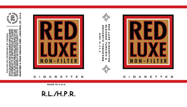Red Luxe Soft Pack - 1950s