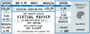 Concert Ticket 02A